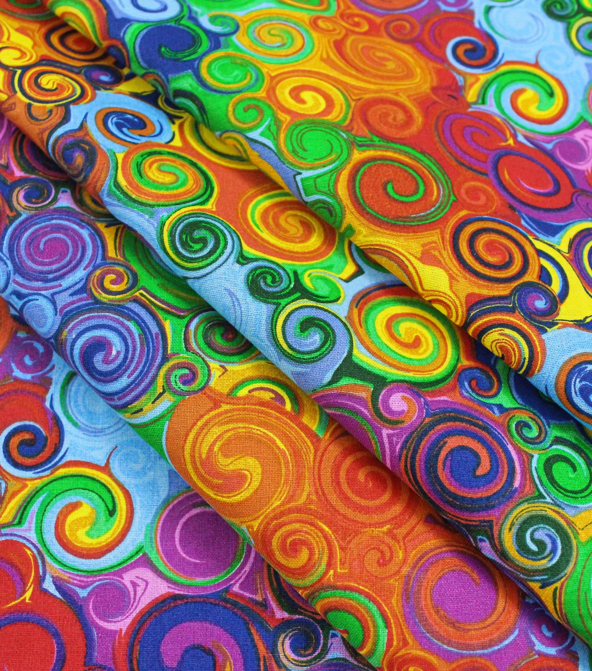 Keepsake Calico Multi Bright Swirls Quilt Fabric | JOANN