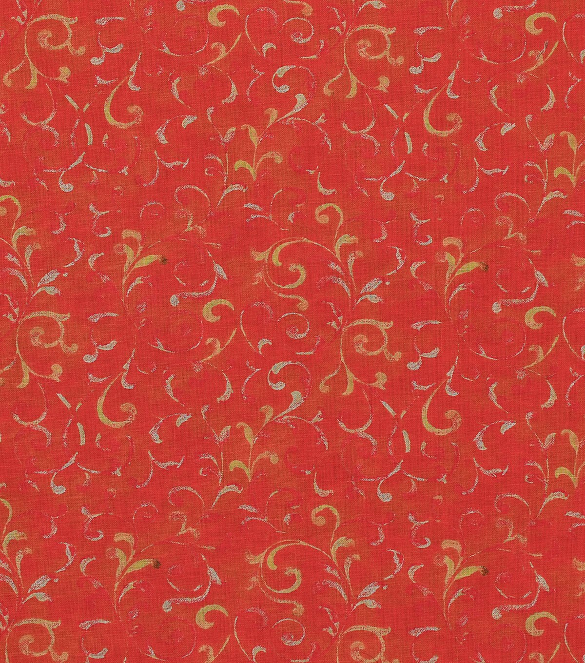 Keepsake Calico Cotton Fabric Orange Swirl | JOANN