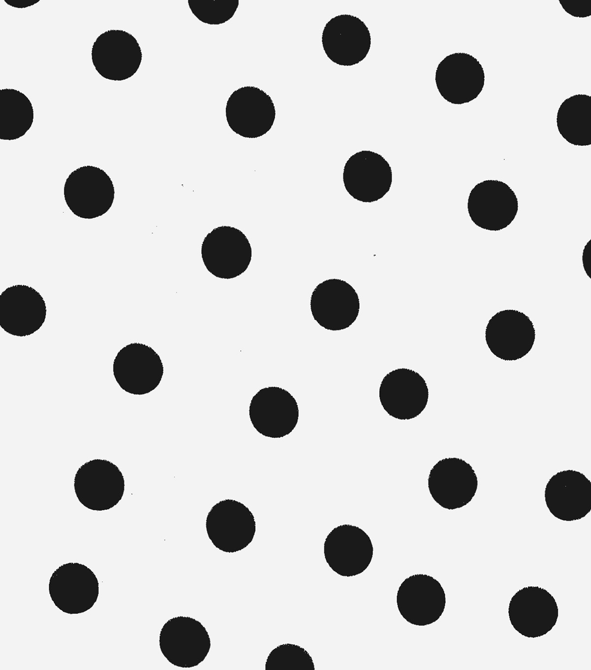 Black Dots on White Oilcloth - Oilcloth by the Yard | JOANN