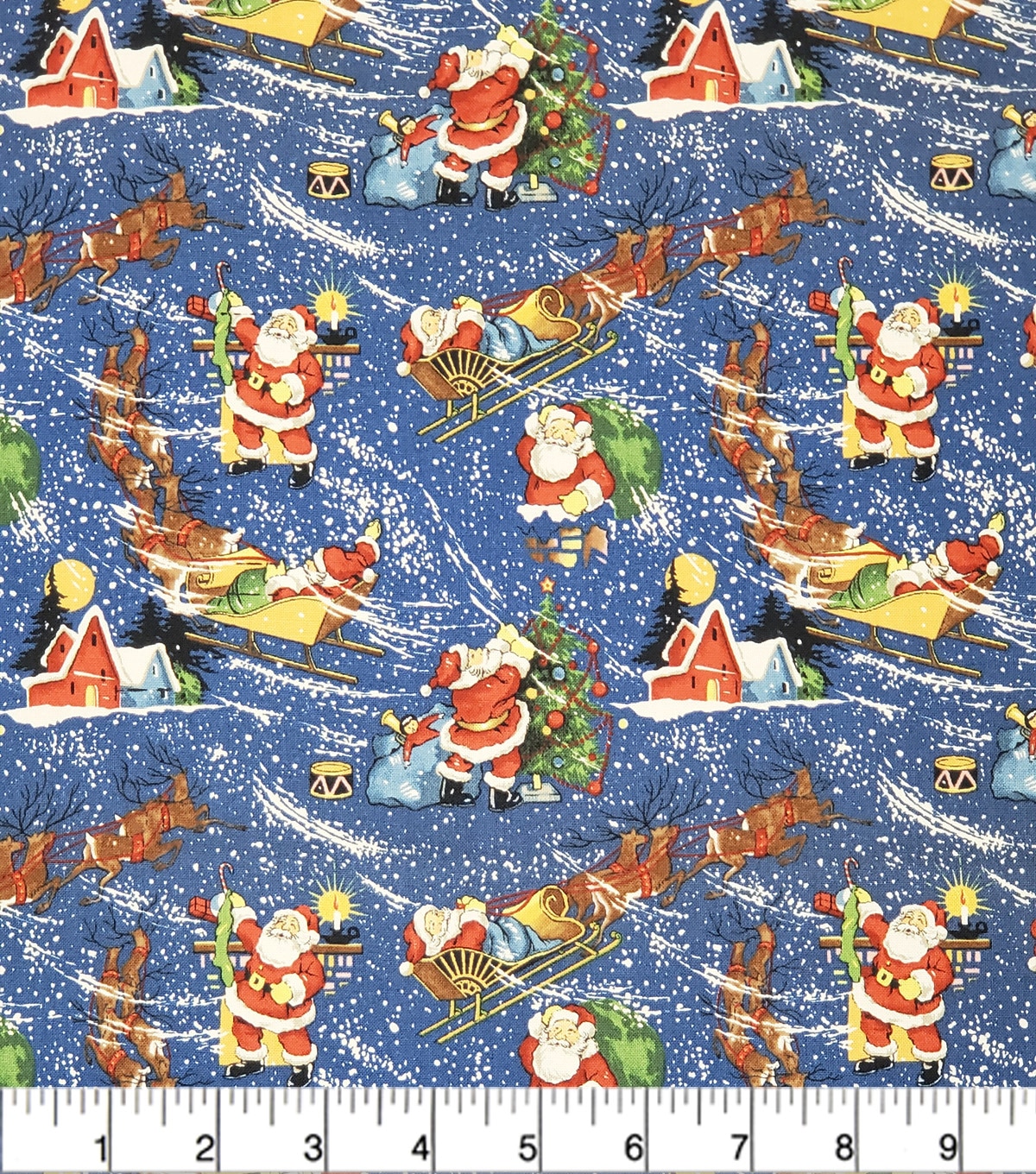 Christmas Eve Alexander Henry Christmas Cotton Fabric JOANN
