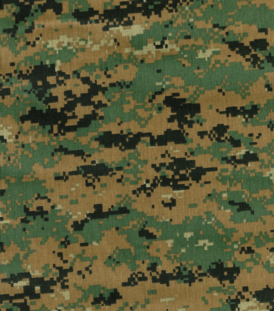 Camouflage Shirting Fabric 60-Woodland