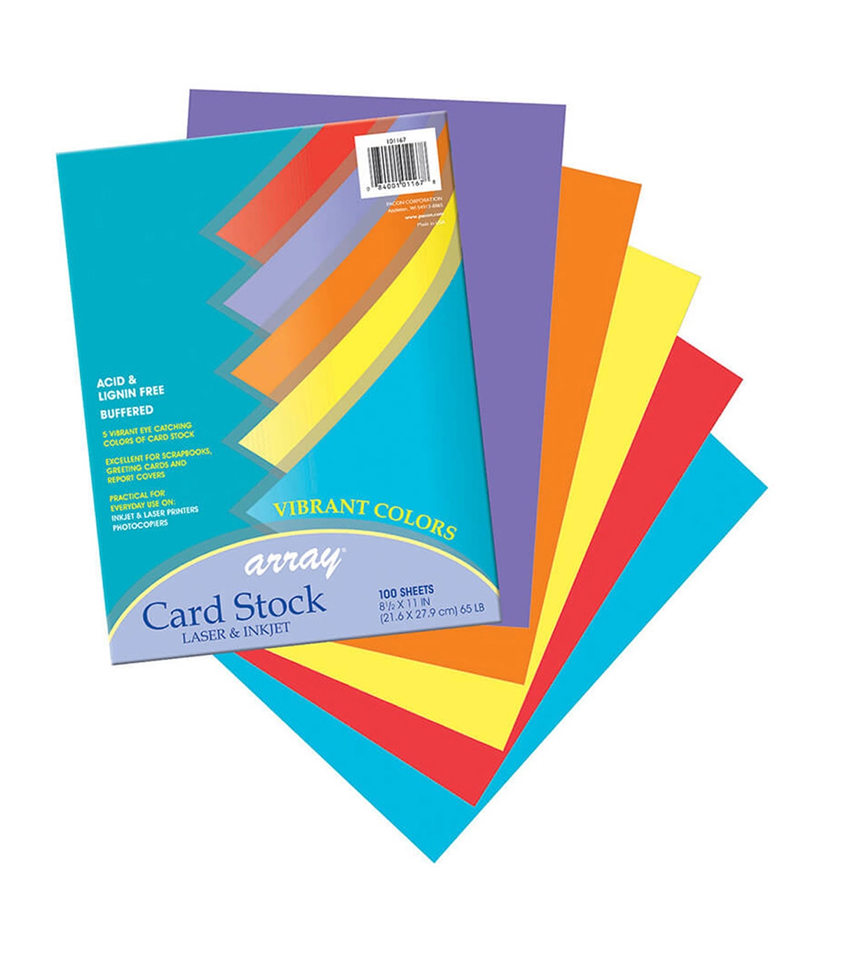 Pacon Array Laser & Inkjet CardstockVibrant Colors JOANN