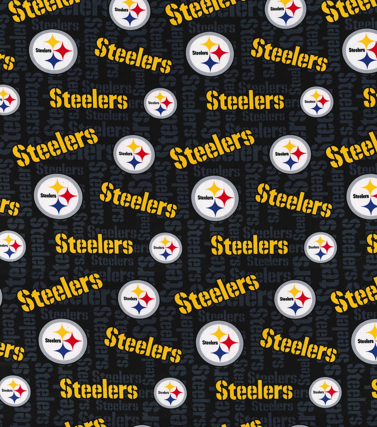 Pittsburgh Steelers Cotton Knit Fabric  JOANN