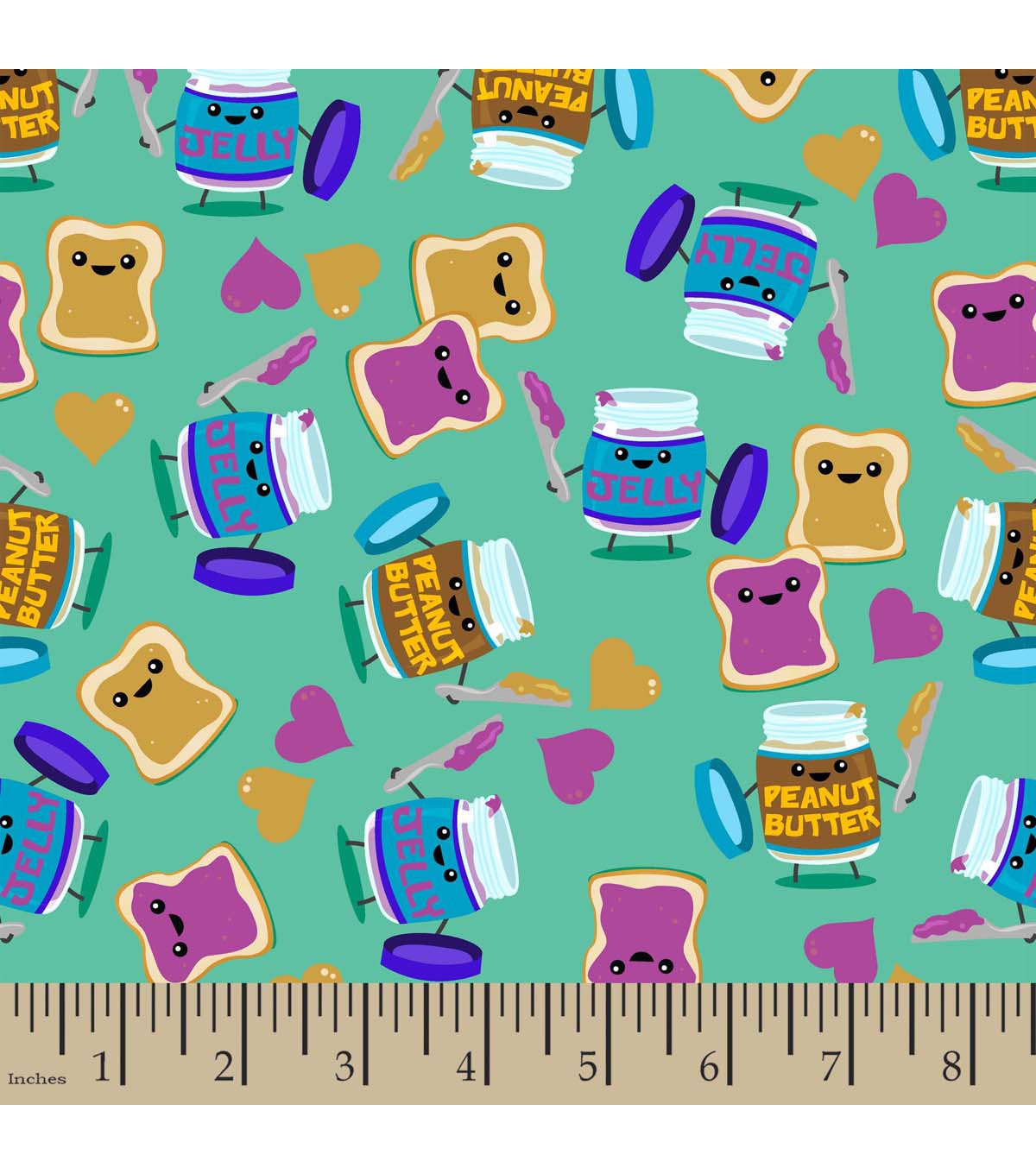 Snuggle Flannel Fabric Peanut Butter Jelly Time Joann