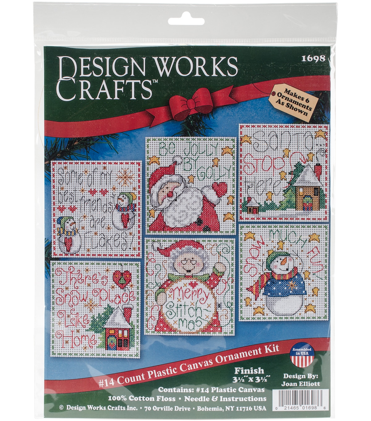 Design Works Counted Cross Stitch Ornament Kit-Merry Stitchmas | JOANN