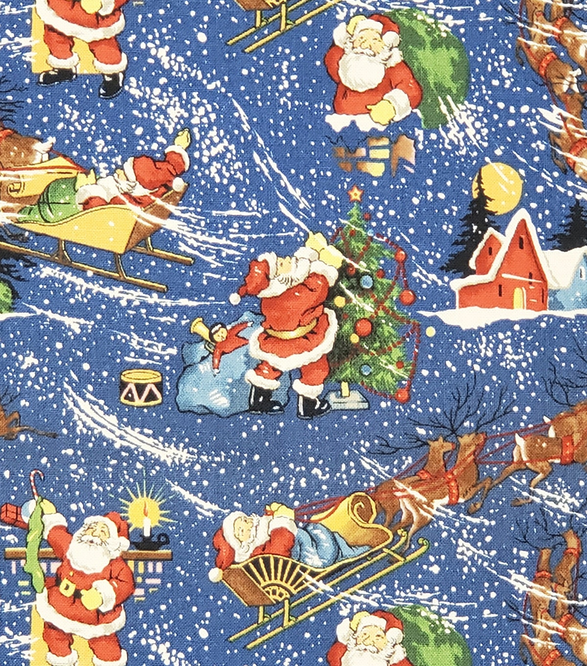 Christmas Eve Alexander Henry Christmas Cotton Fabric JOANN