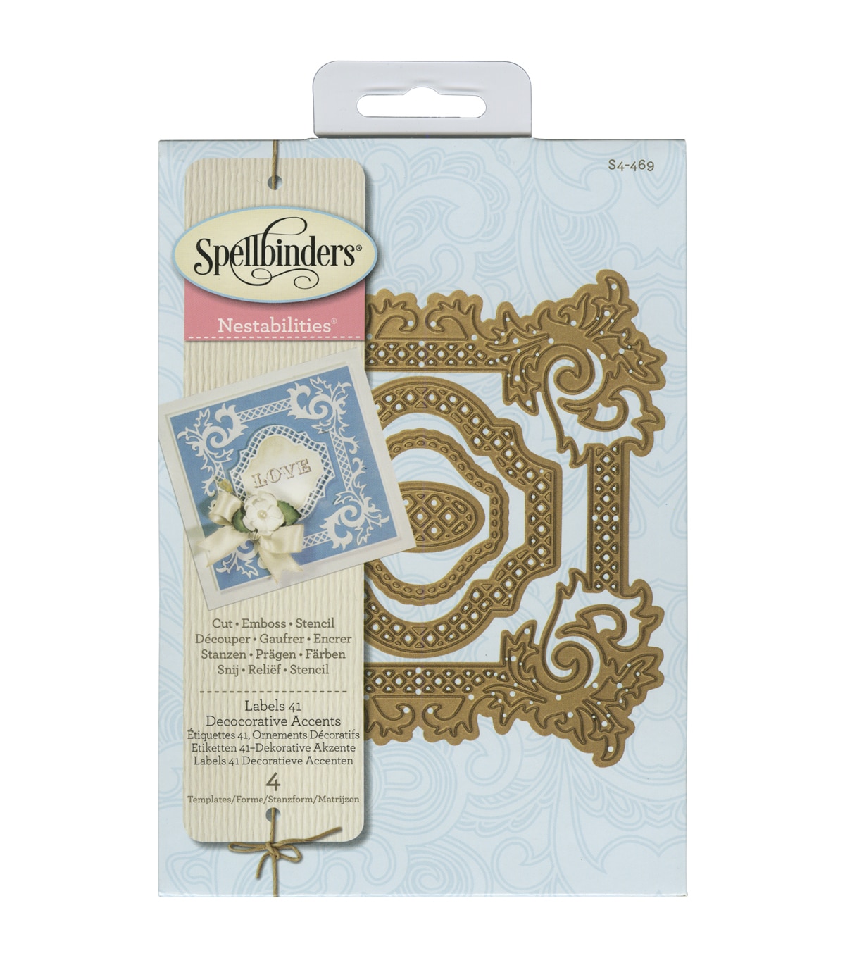 Spellbinders Nestabilities Dies-Labels 41 Decoratve Accents | JOANN