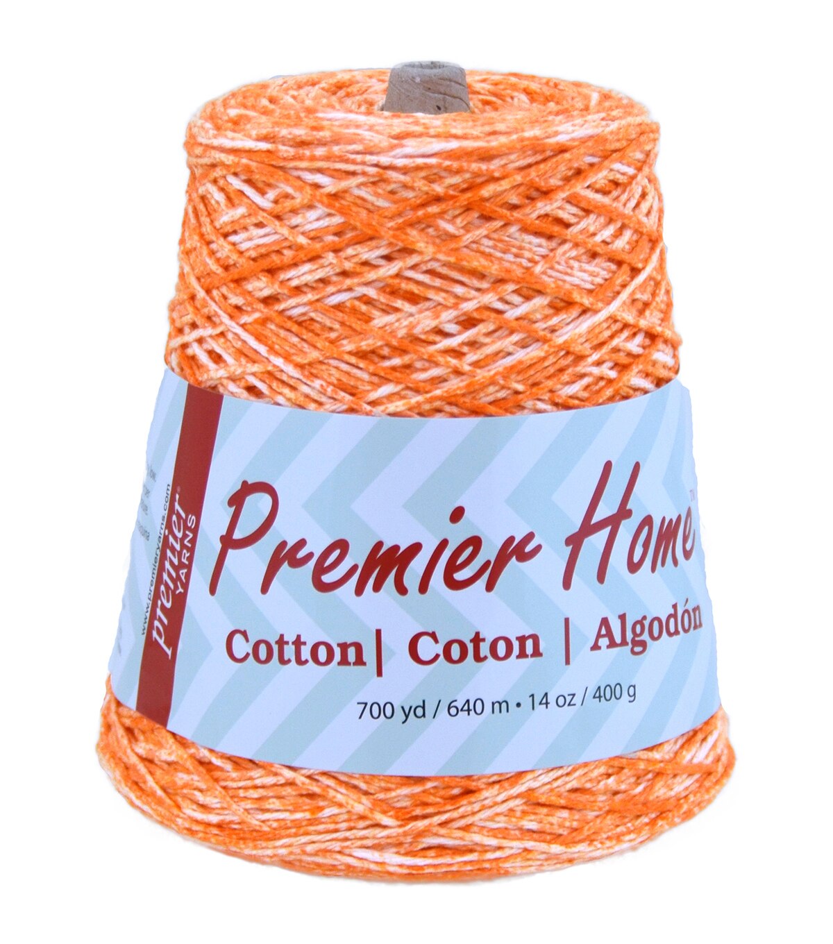 Premier Yarns Home Cotton Yarn Multi Cone Rainbow, Paper