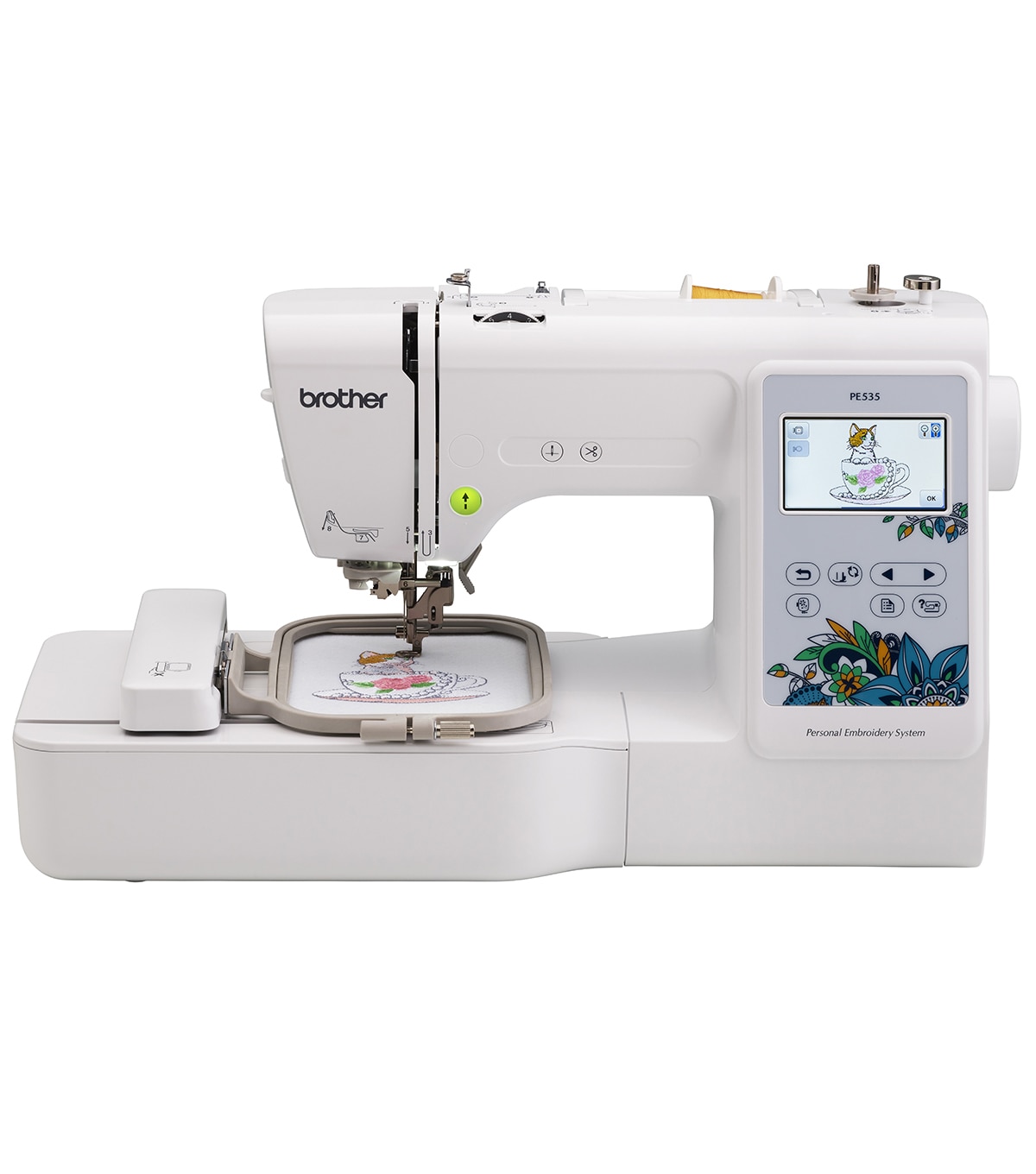 Brother PE535 Embroidery Machine with Large Color Touch LCD