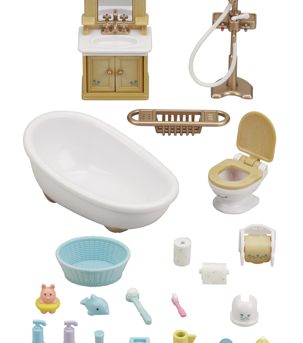 calico critters bathroom set