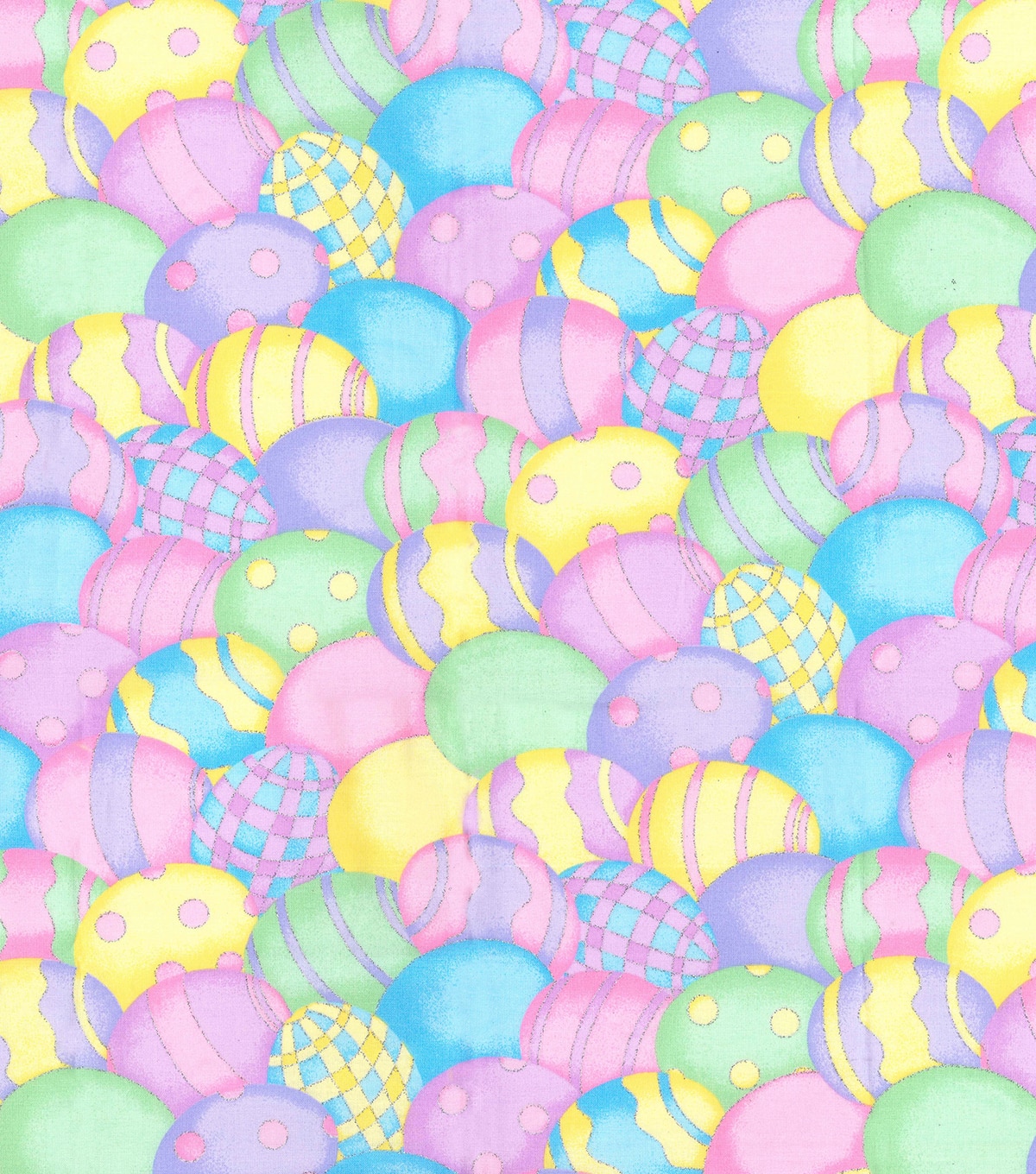 Easter Glitter Cotton Fabric Spring Holiday | JOANN