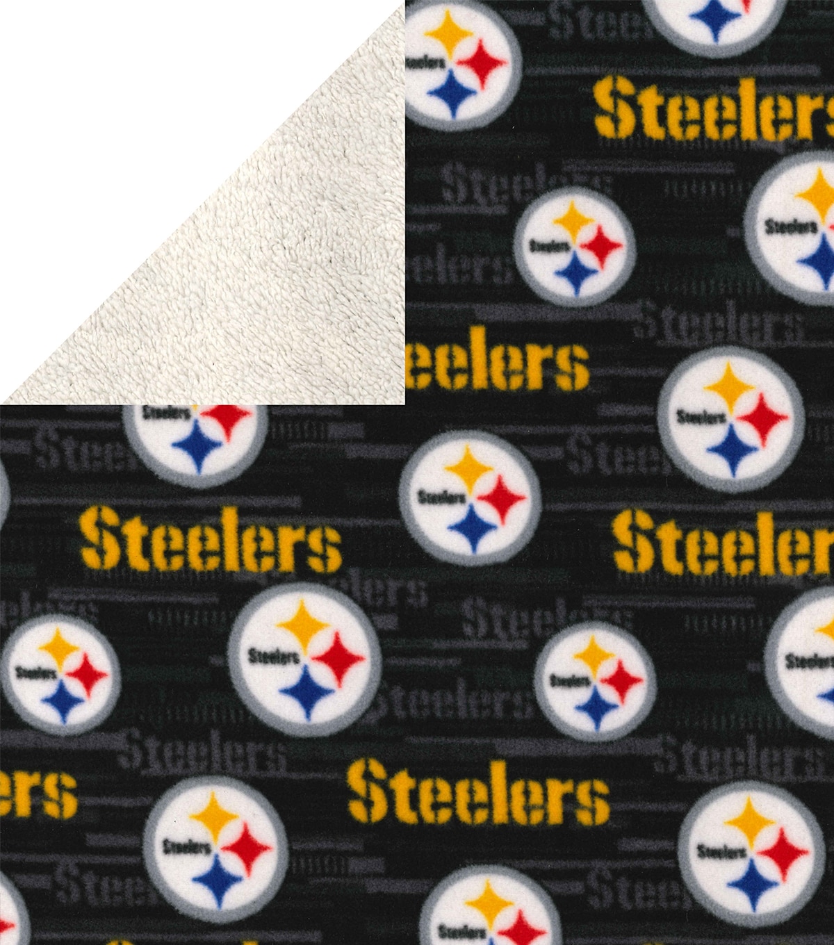 Pittsburgh Steelers Fleece Fabric-Sherpa | JOANN