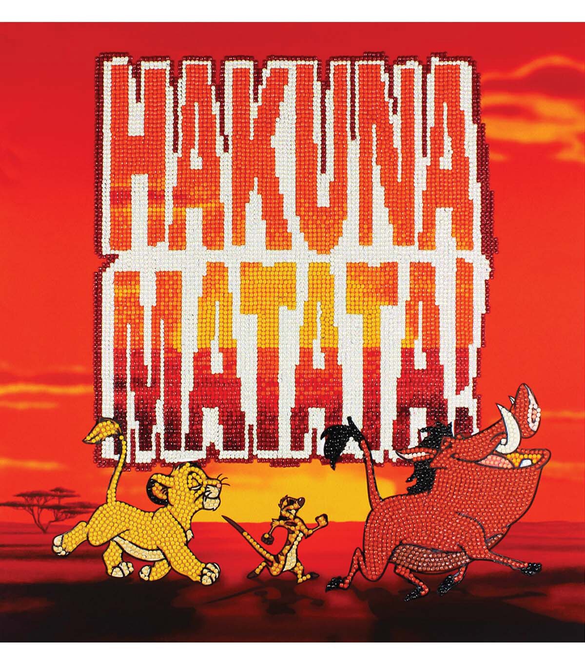 Diamond Dotz Lion King Hakuna Matata Painting Kit | JOANN