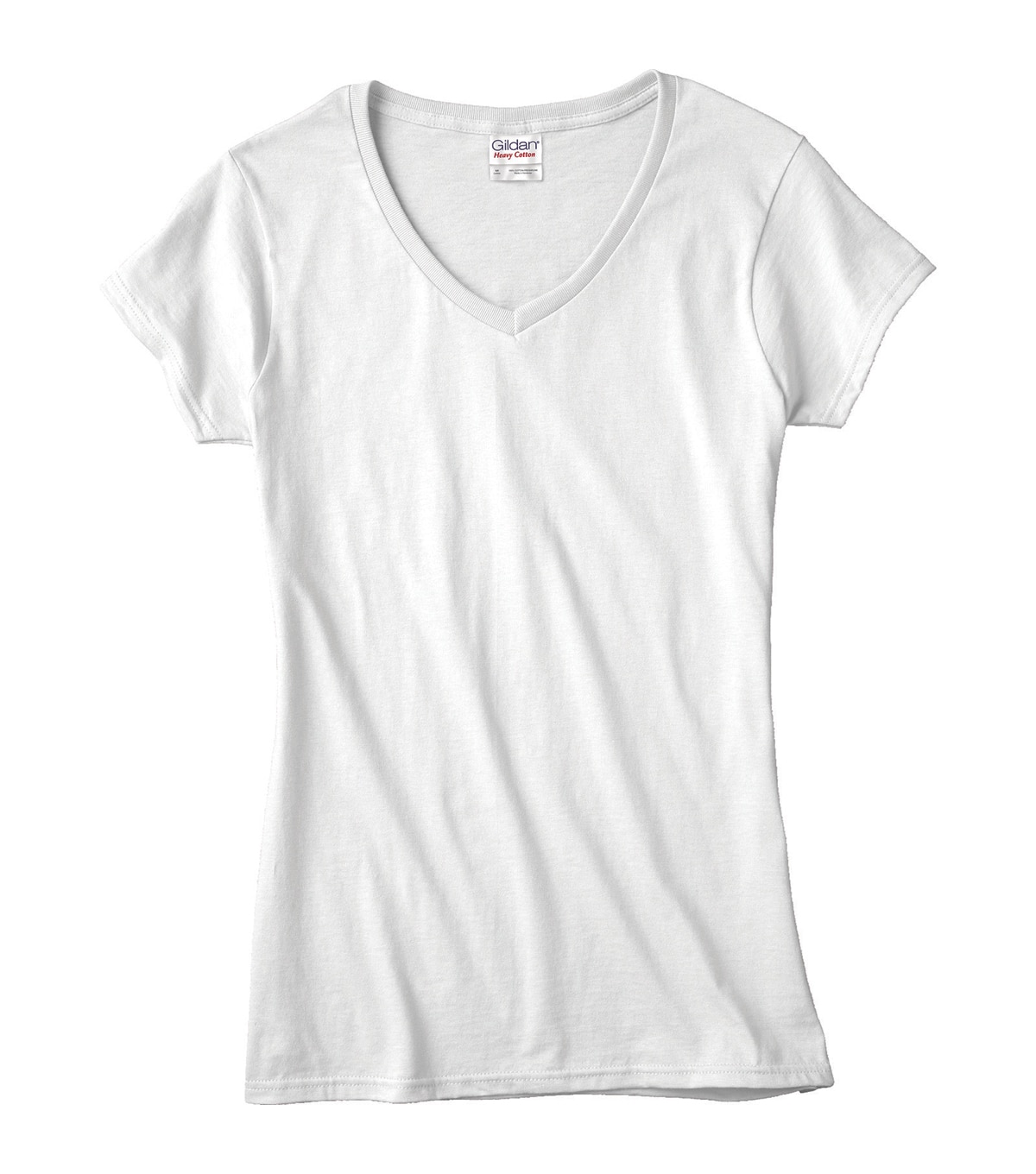 Gildan Ladies V Neck T Shirt Large Joann