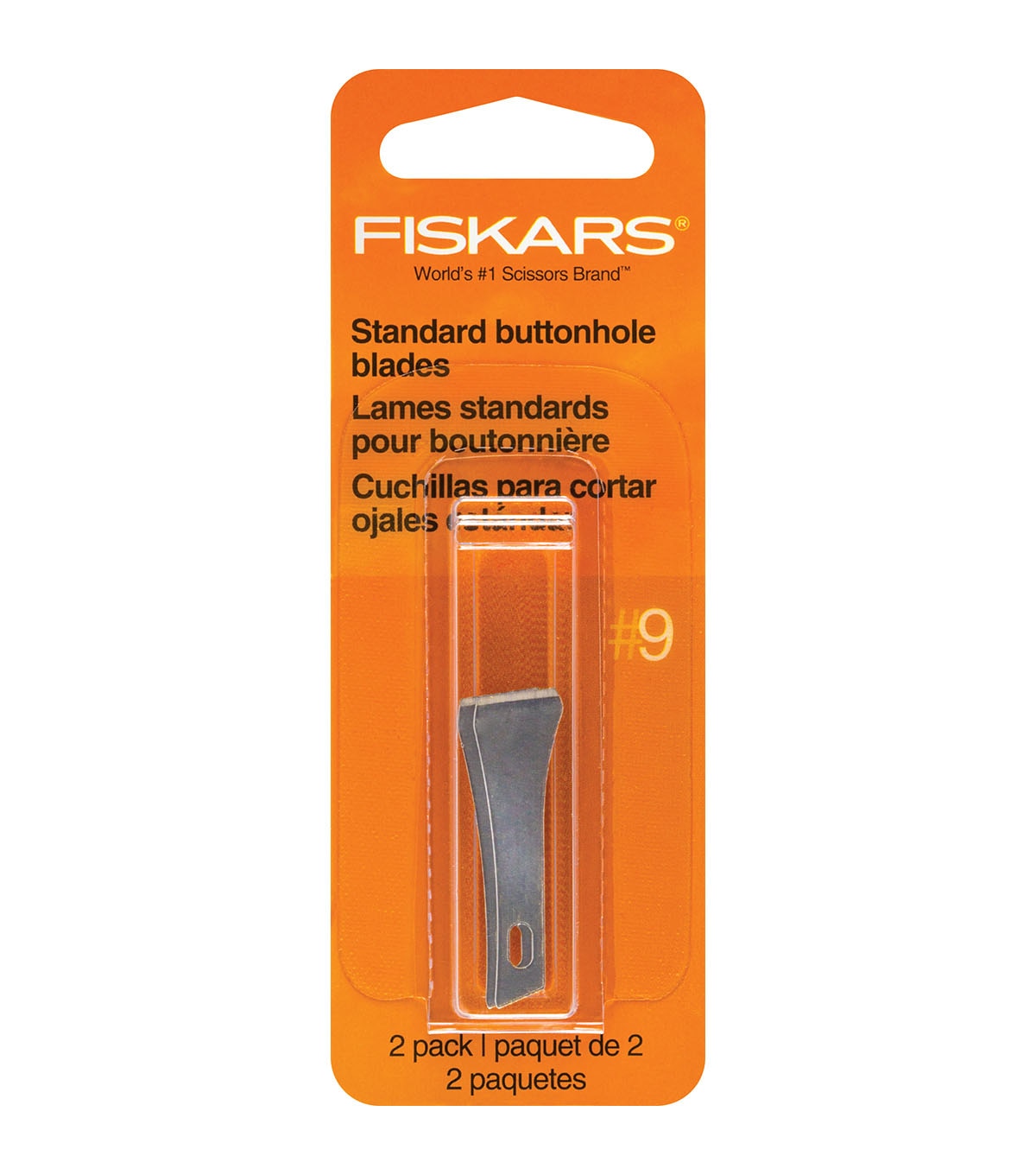 Fiskars Standard #9 Buttonhole Blades 2pk | JOANN