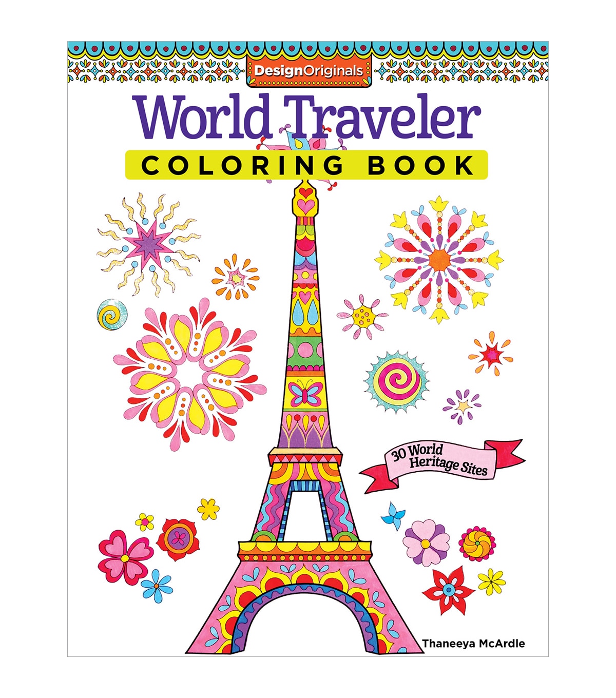 Design Originals World Traveler Coloring Book JOANN