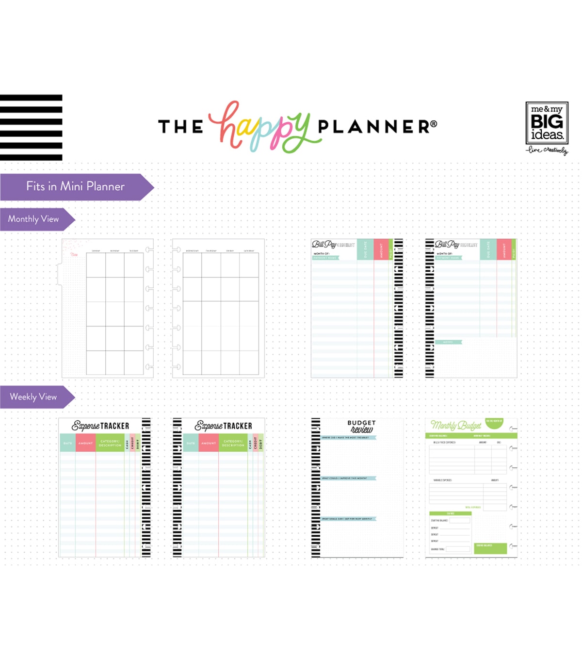 happy planner budget edition 2021