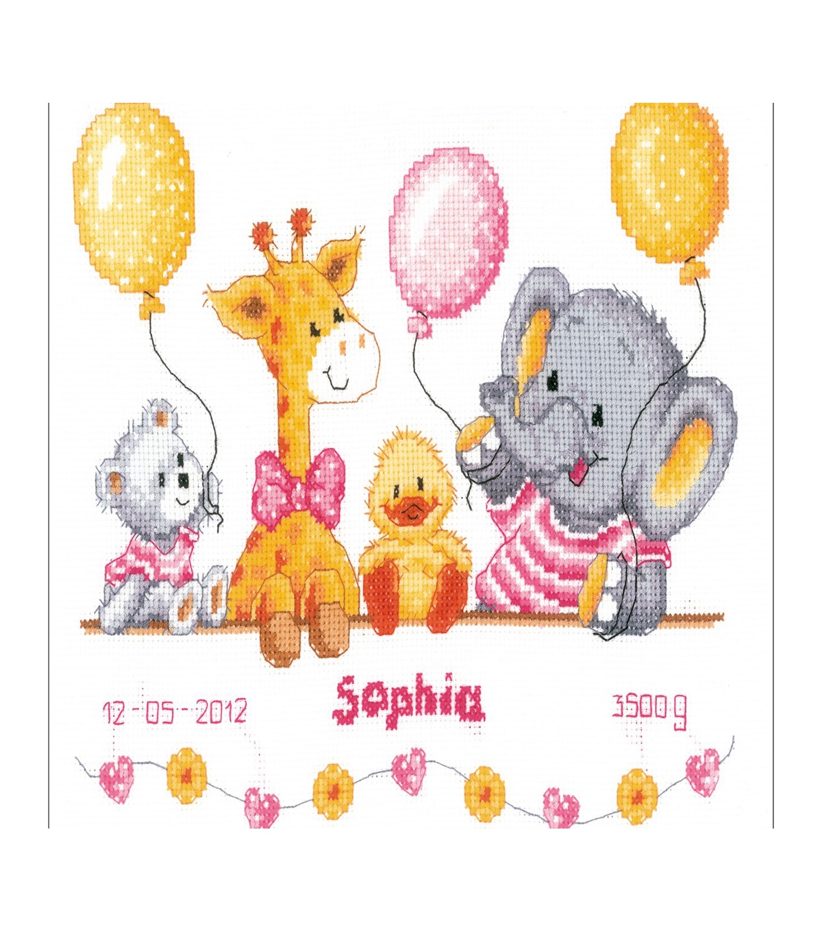 counted cross stitch kits baby