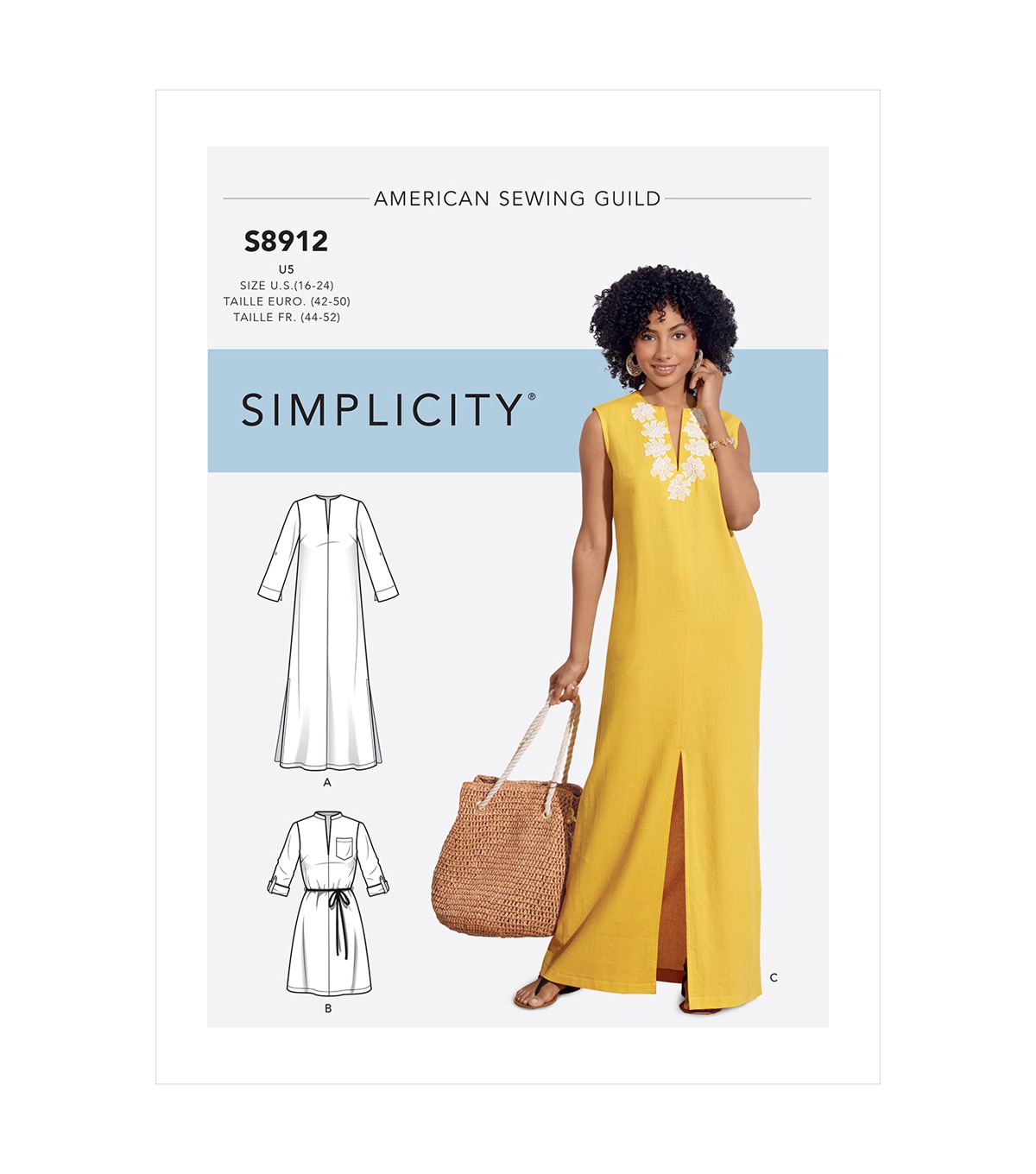  Simplicity Patterns DRESSES, U5 (16-18-20-22-24) : Arts, Crafts  & Sewing