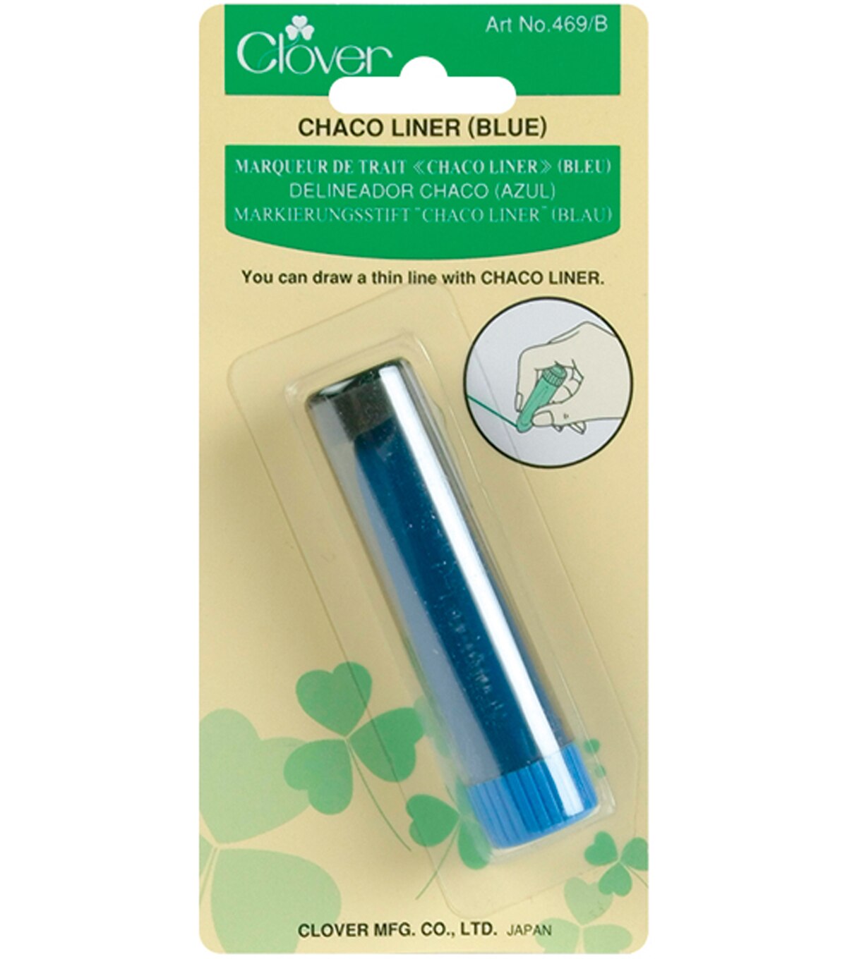 Clover Chaco Liner Markers Choice of Colors