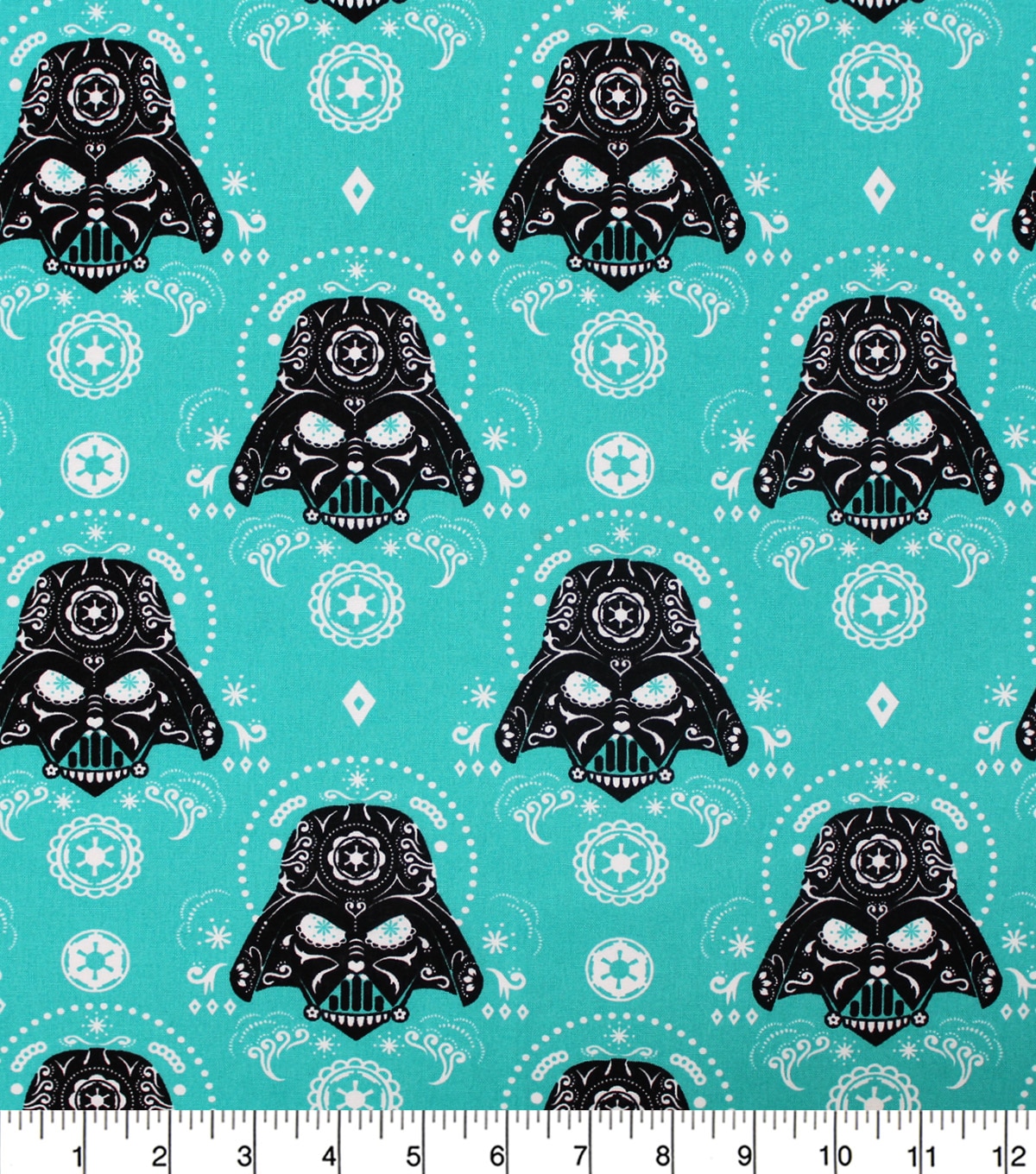 star wars sugar skull fabric