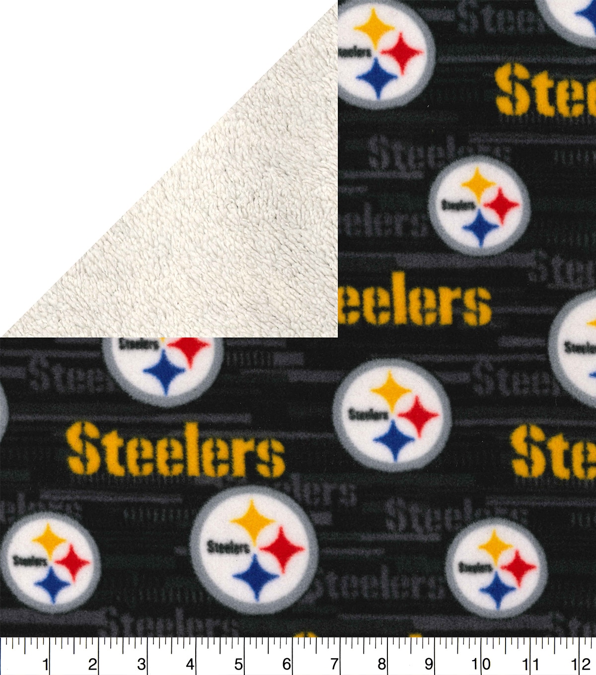 Pittsburgh Steelers Sherpa & Fleece Fabric  JOANN