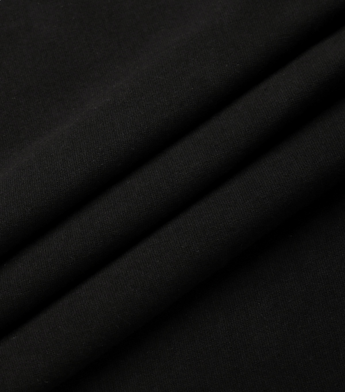 Rib Knit 1x1 Fabric-Black | JOANN