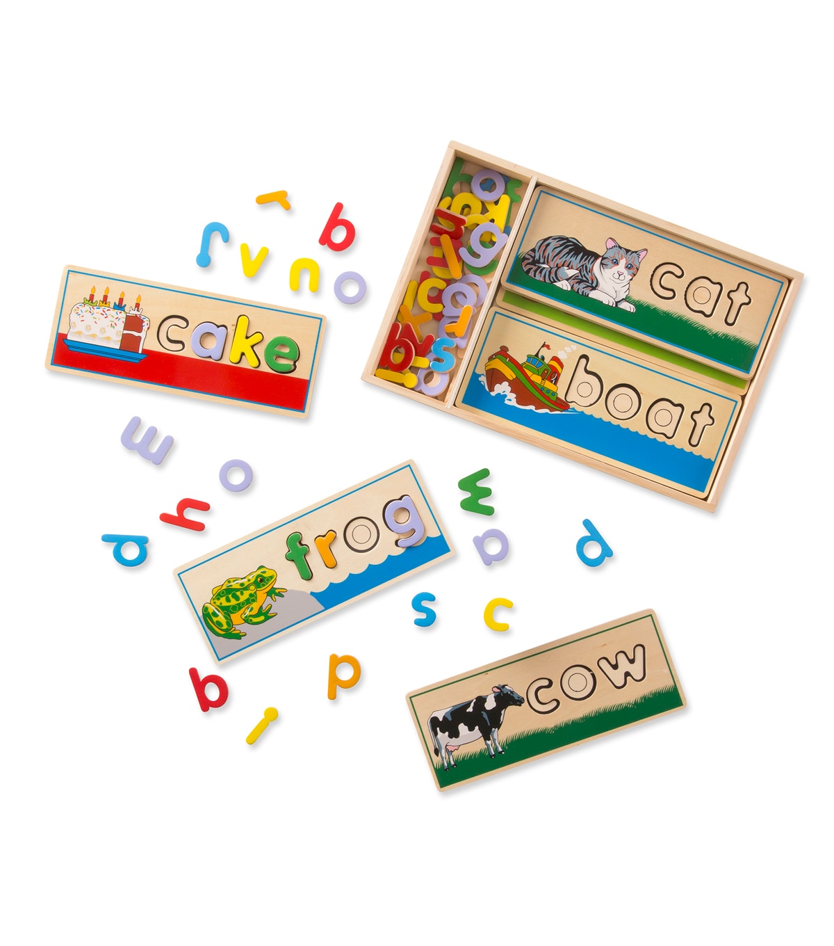 melissa and doug see and spell puzzle