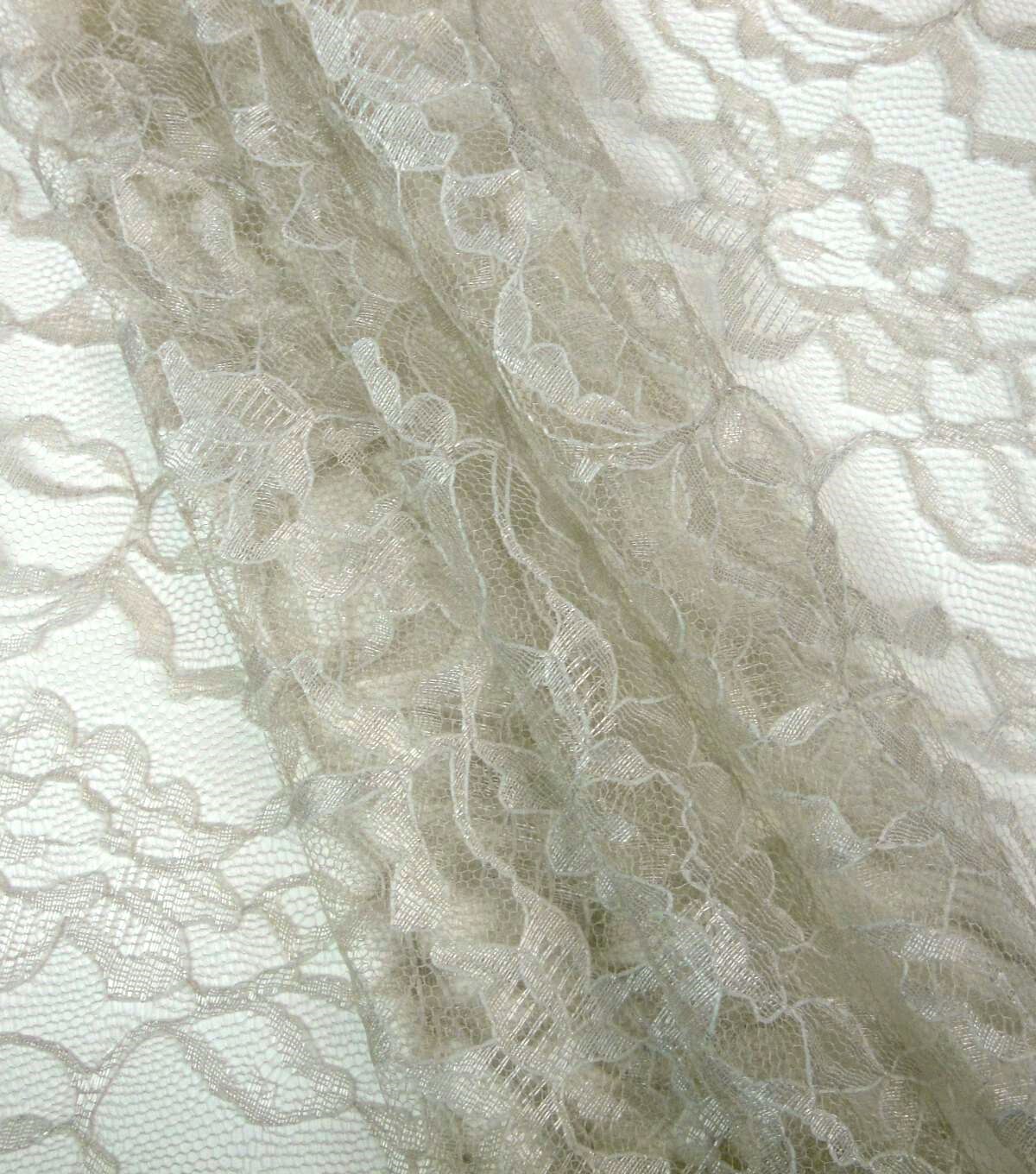 Silver Lining Lace Fabric by Casa Collection | JOANN