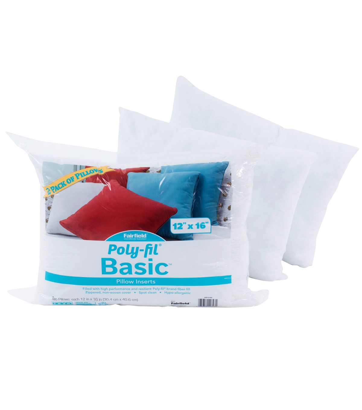 PolyFil Basic 2 pk 12''x16'' Pillow Inserts JOANN