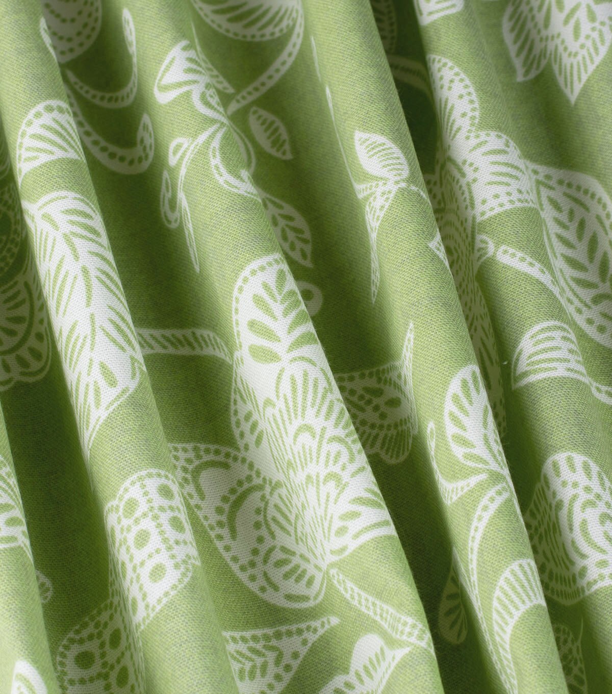 Waverly Upholstery Decor Fabric Stencil Vine Celery | JOANN
