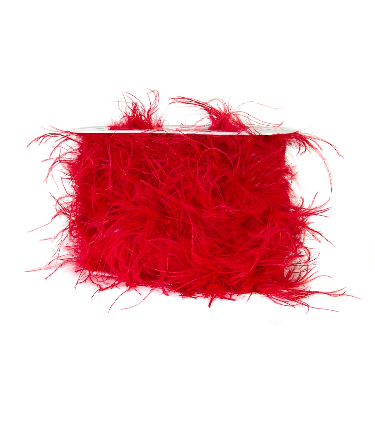 Wrights Trim Red Ostrich Feather Boa JOANN