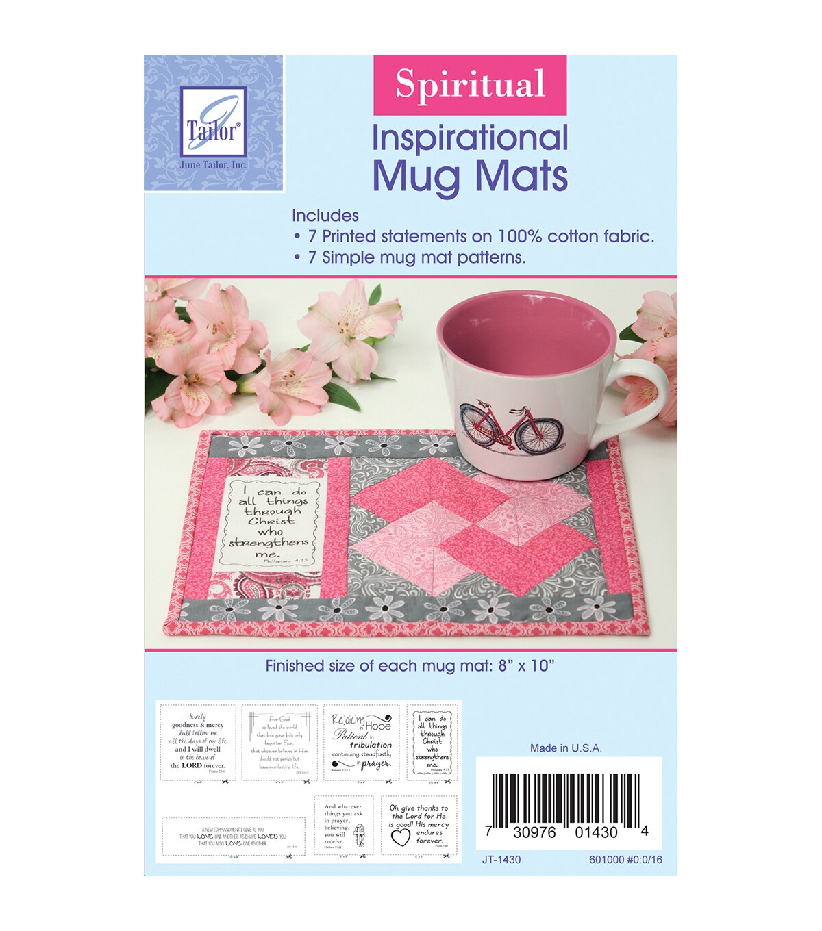 June Tailor Inspirational Mug Mats Spiritual Series Joann