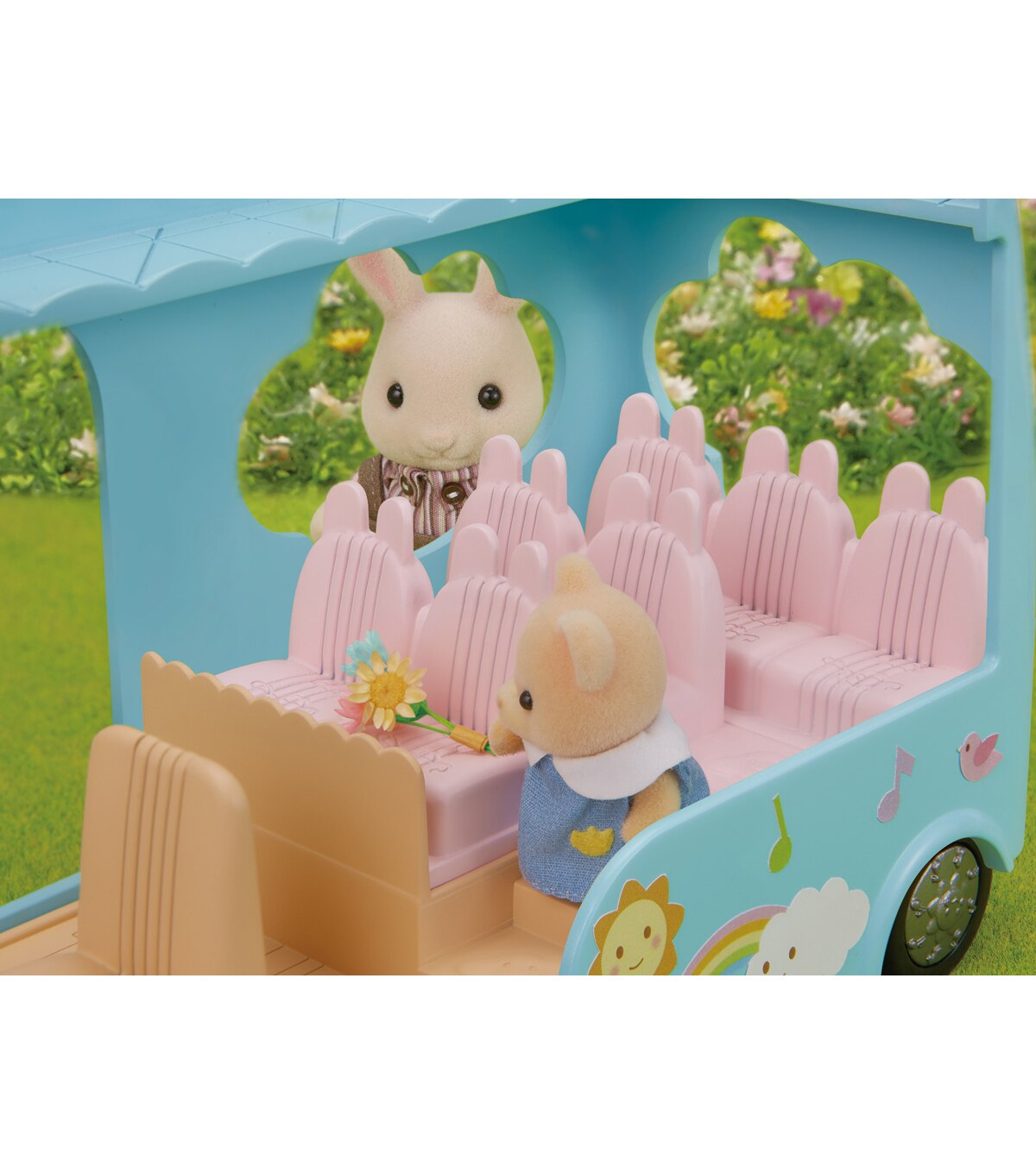 sunshine nursery bus sylvanian