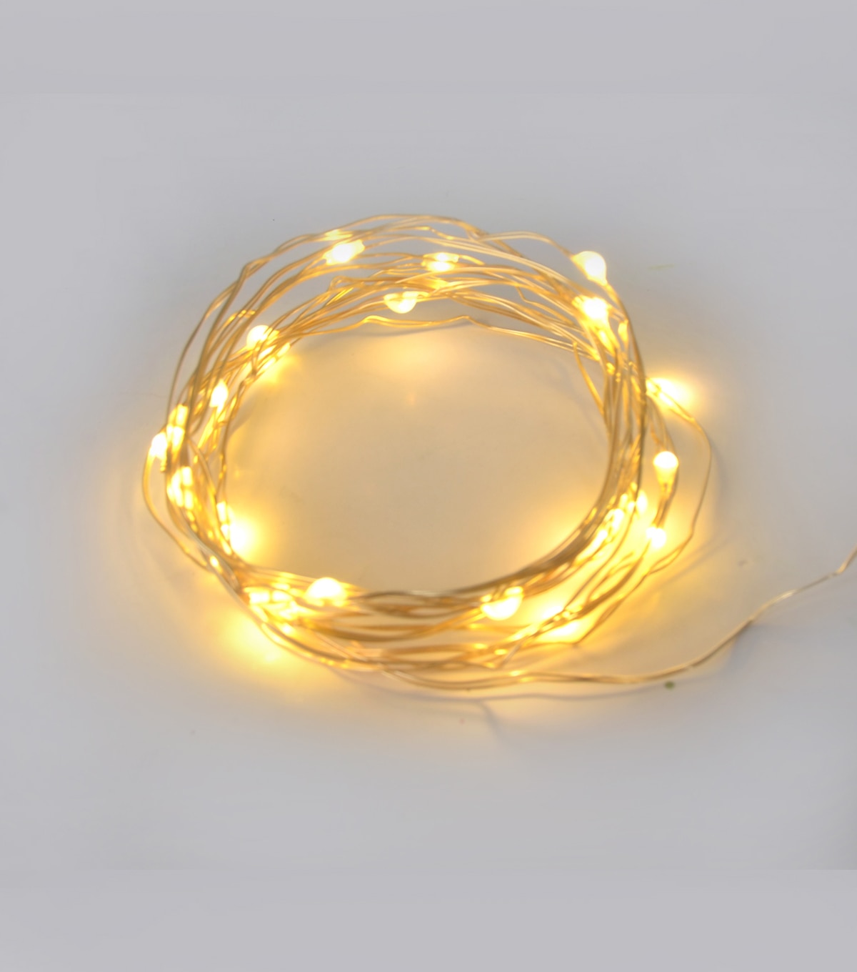 Bloom Room 25ct Battery Operated Rice Light Strand-Gold | JOANN