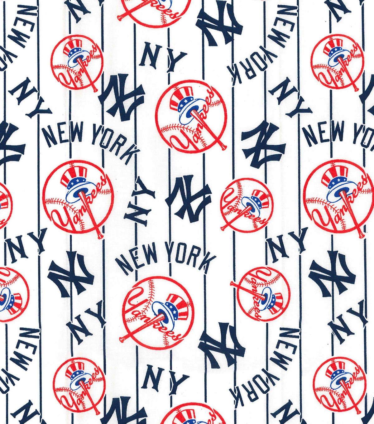 Cooperstown New York Yankees Cotton Fabric Joann