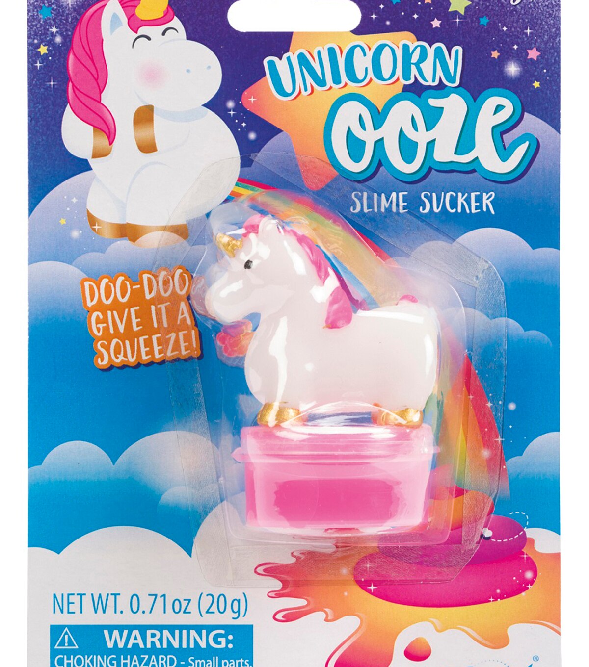 Toysmith 0.71 oz. Pooping Unicorn Ooze Slime Sucker | JOANN