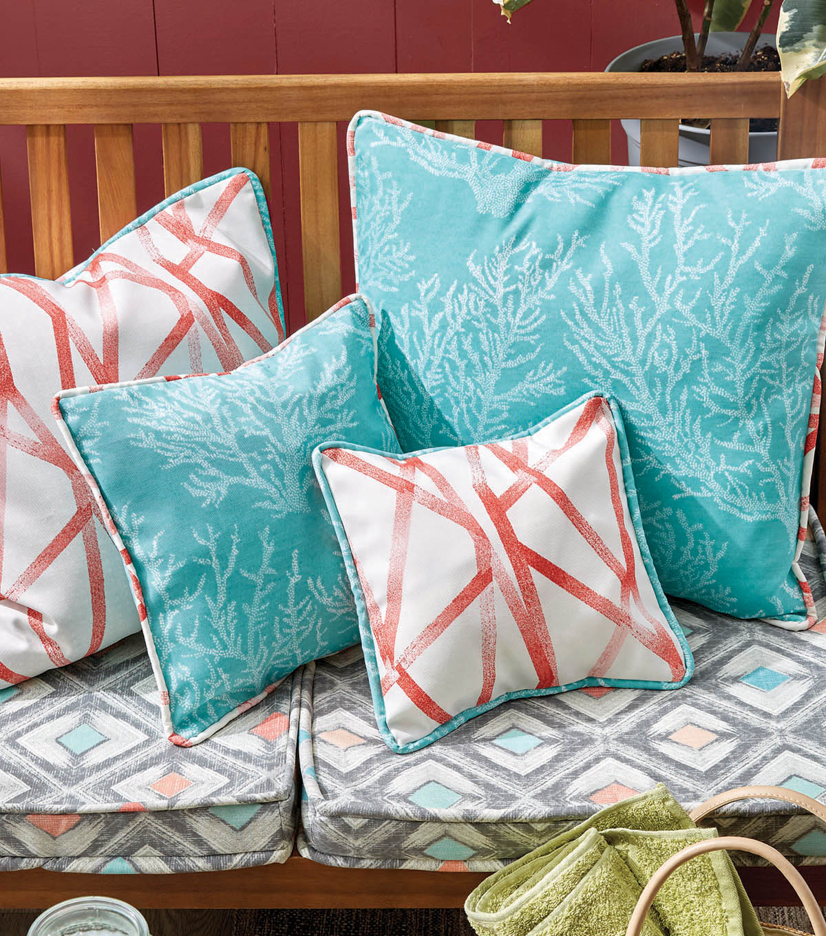 How To Make A Patio Cushions With Coordinating Pillows Joann