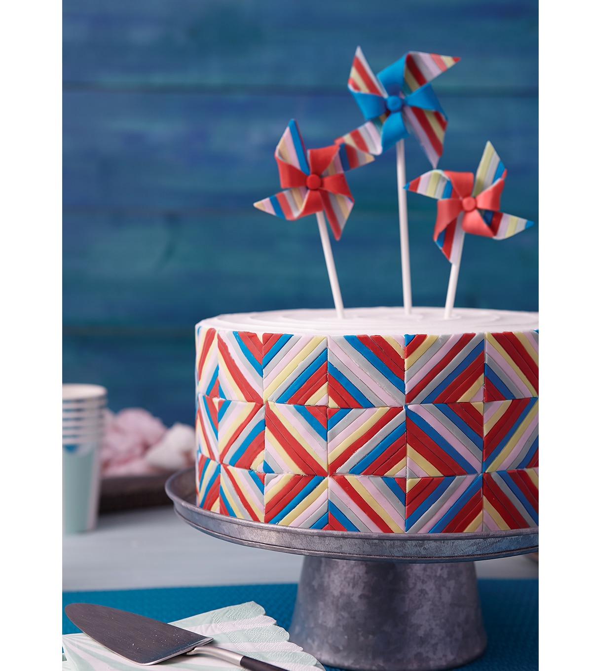 How To Make A Pinwheel Quilt Cake Joann