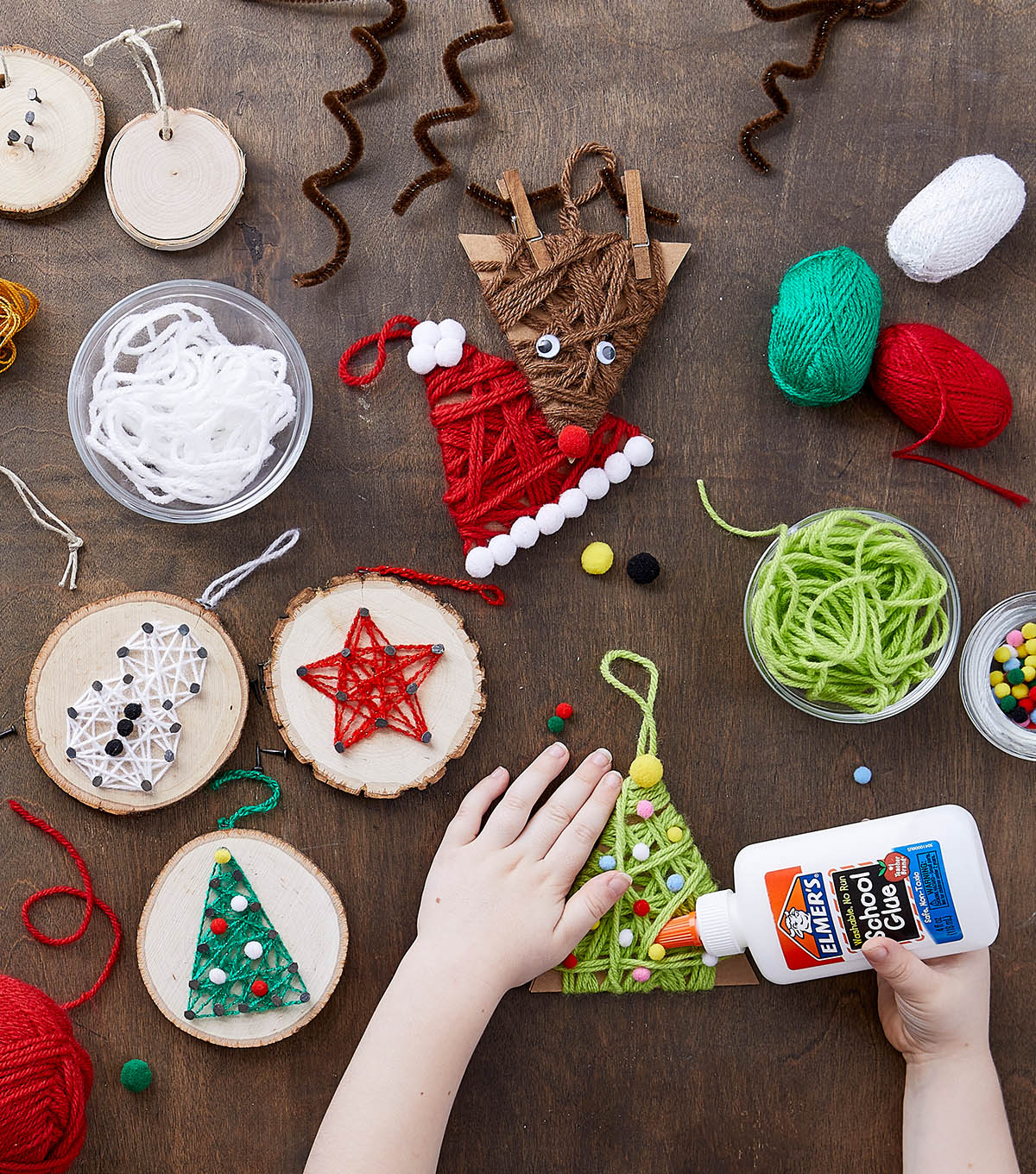 How To Make Yarn Wrapped Holiday Ornaments JOANN