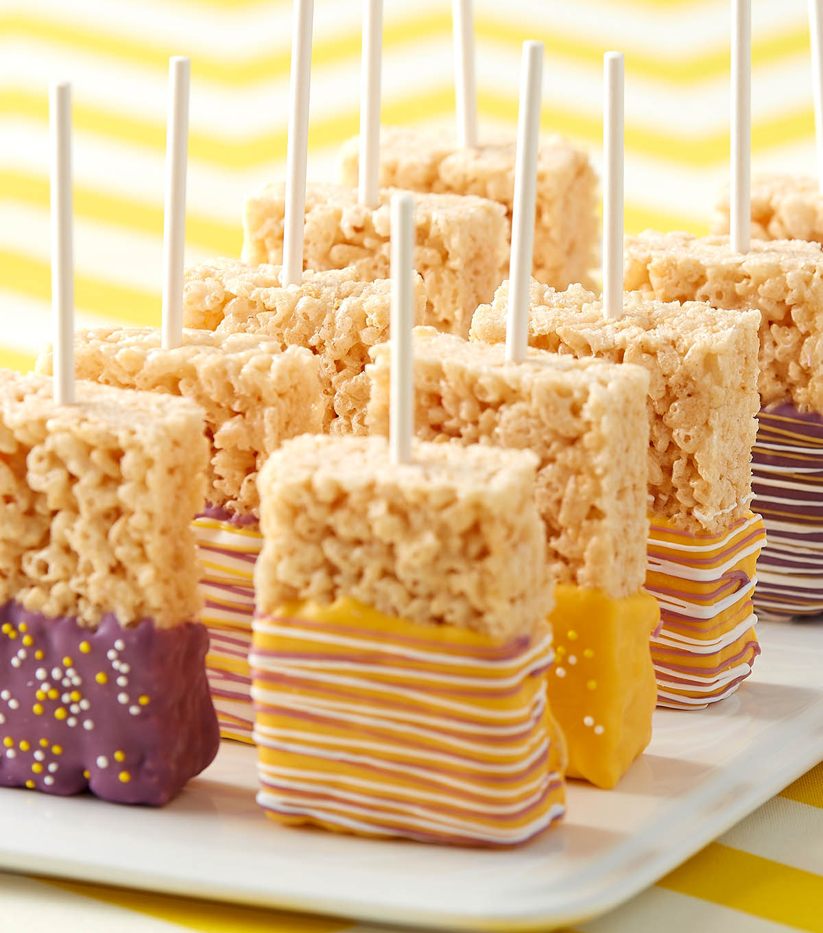 How To Make Hip to be Square Rice Cereal Treat Pops | JOANN