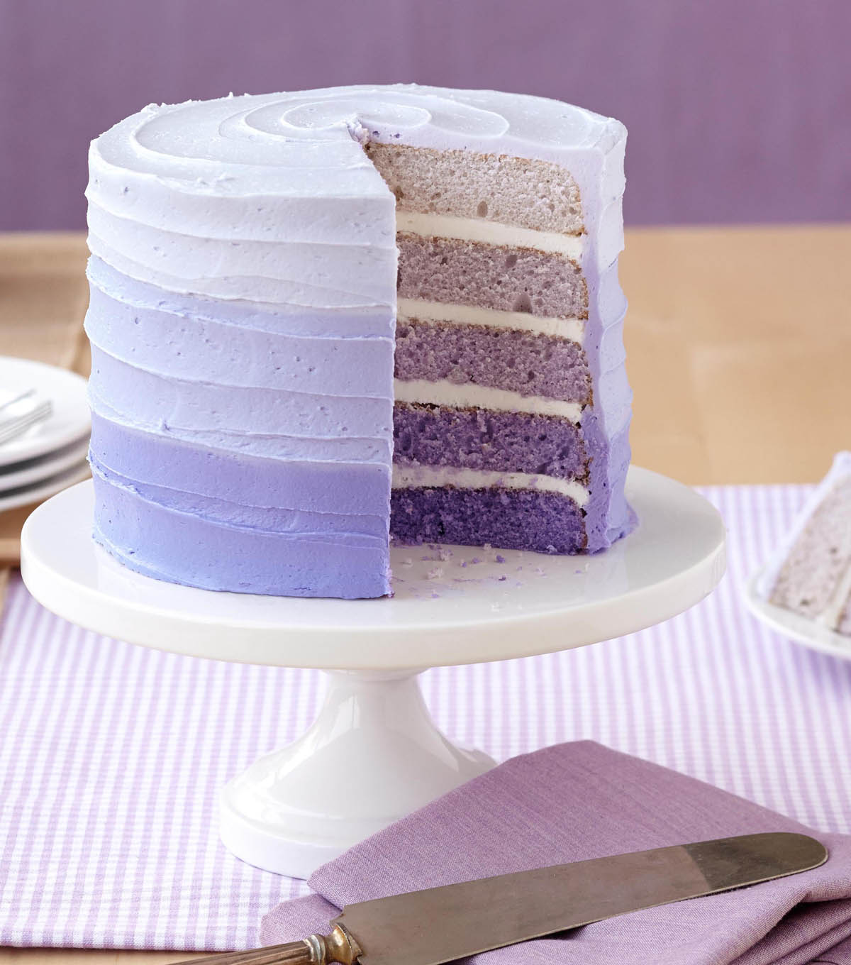 Violet Ombre Cake with 5 Layers | JOANN