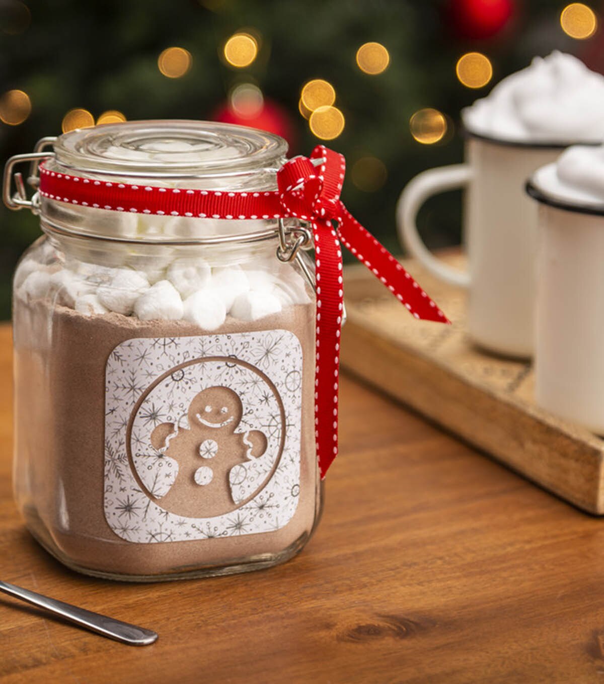 How To Make a Gingerbread Mix Jar | JOANN