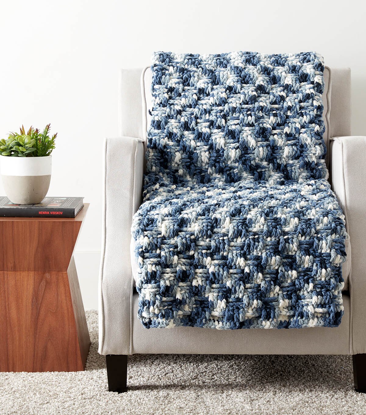 How To Basketweave Crochet Blanket JOANN