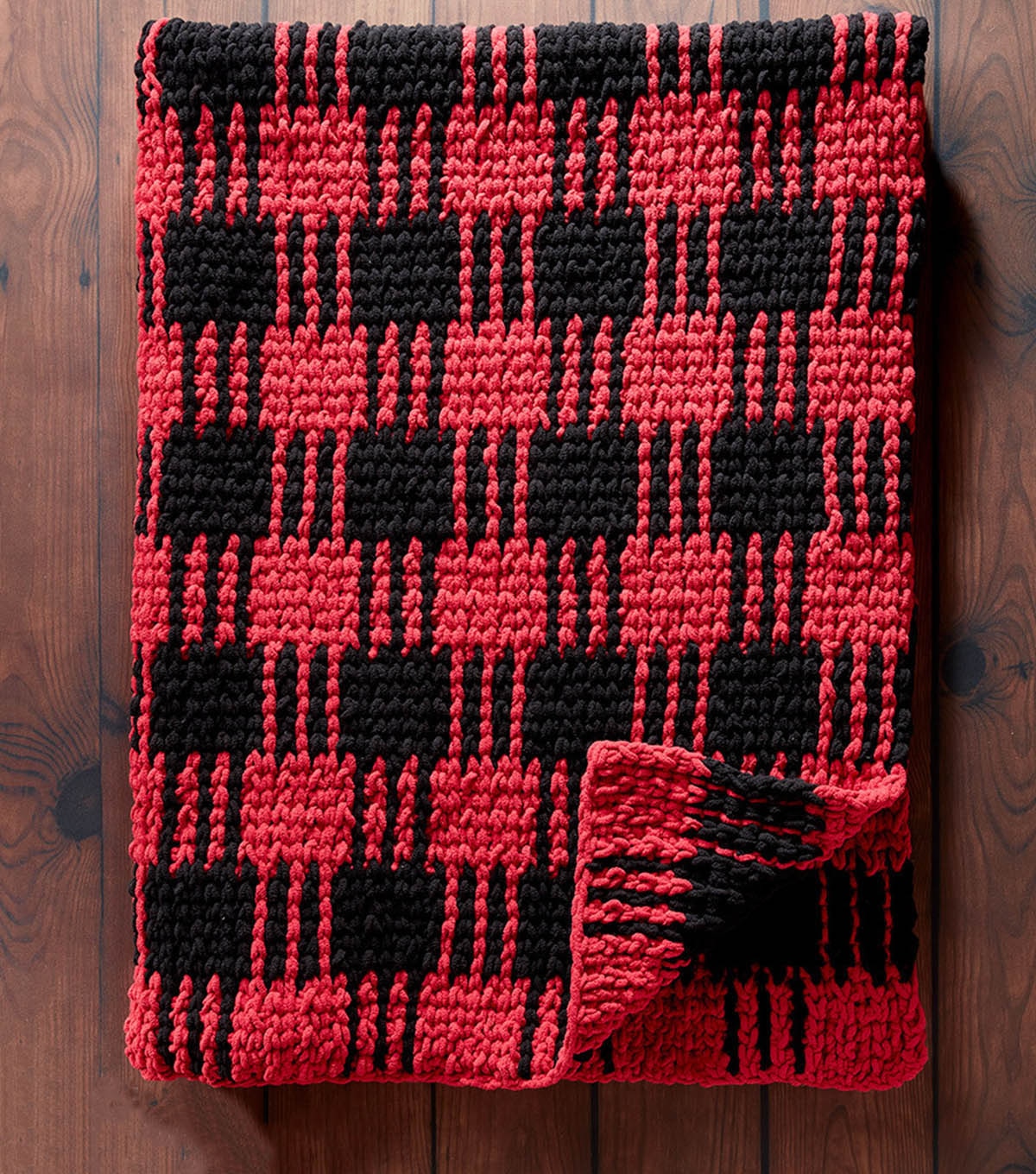 How To Make A Crochet Buffalo Plaid Afghan JOANN