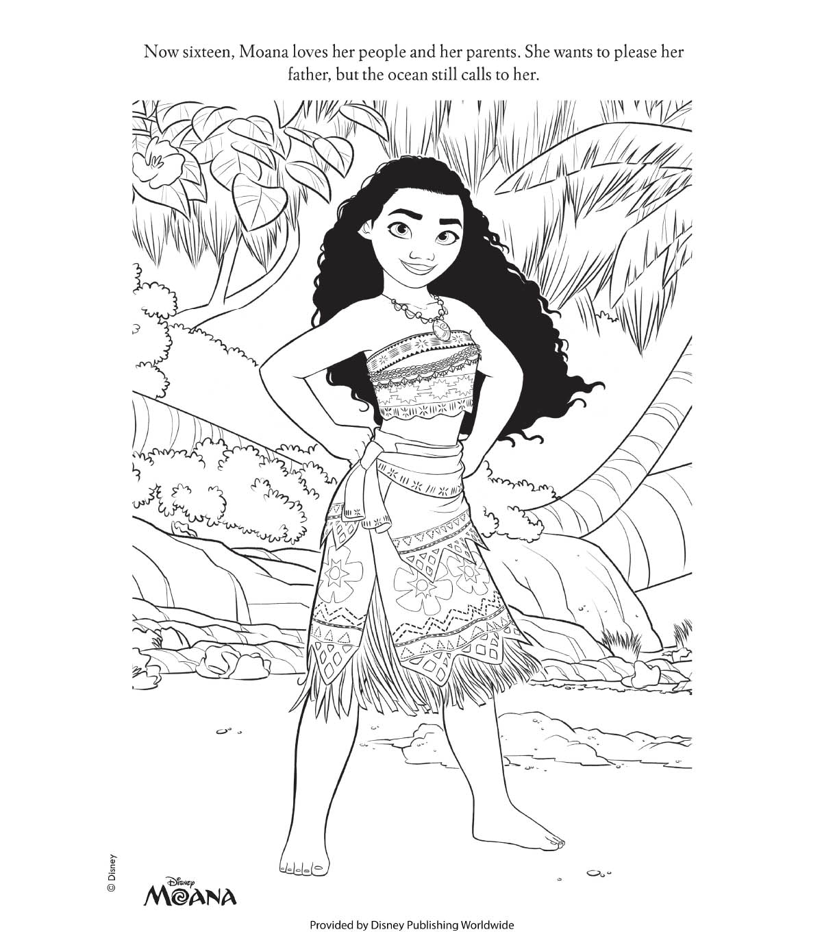 How To Make Disney Moana Activity and Cloring Sheets | JOANN