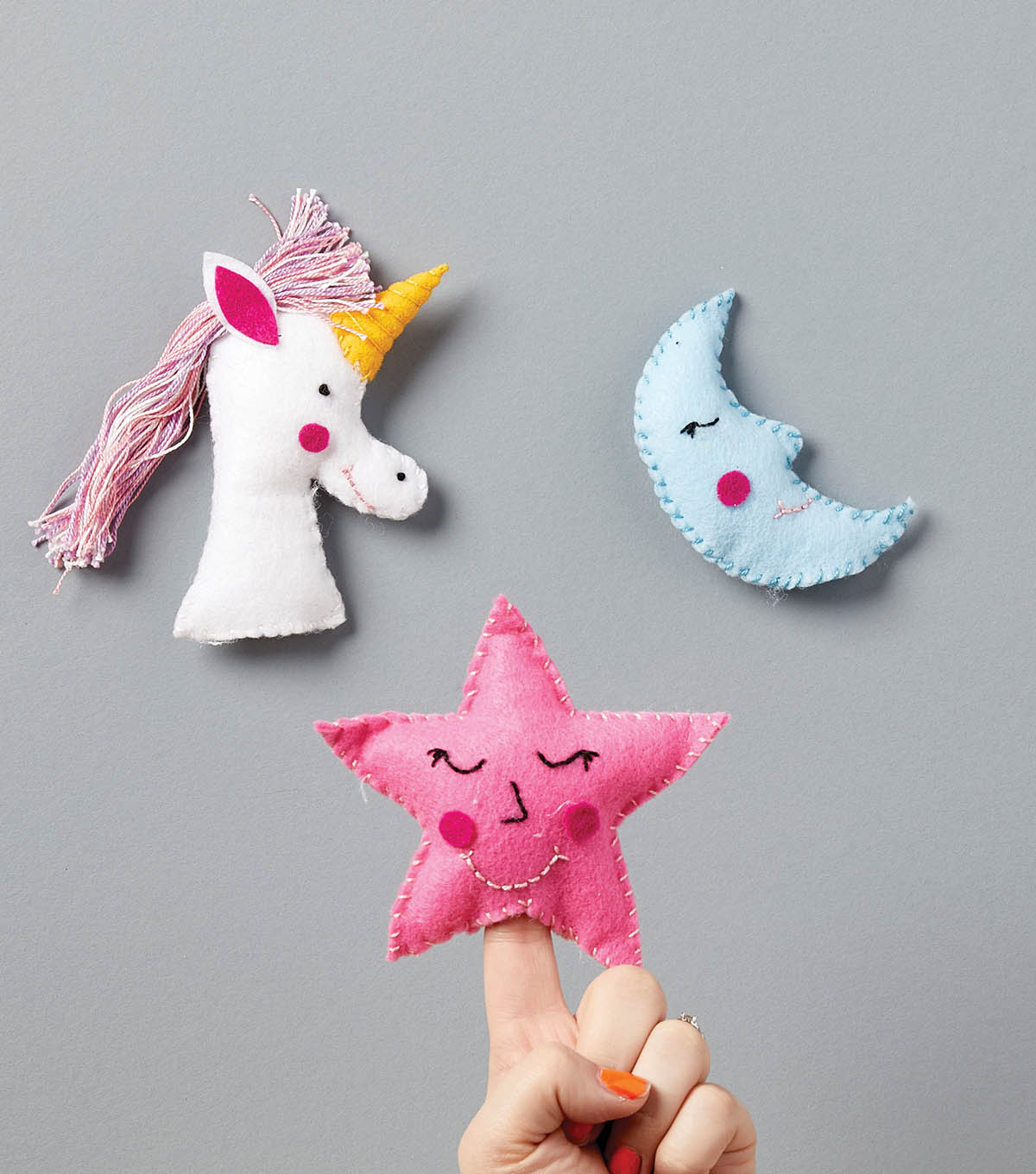 fairy finger puppets