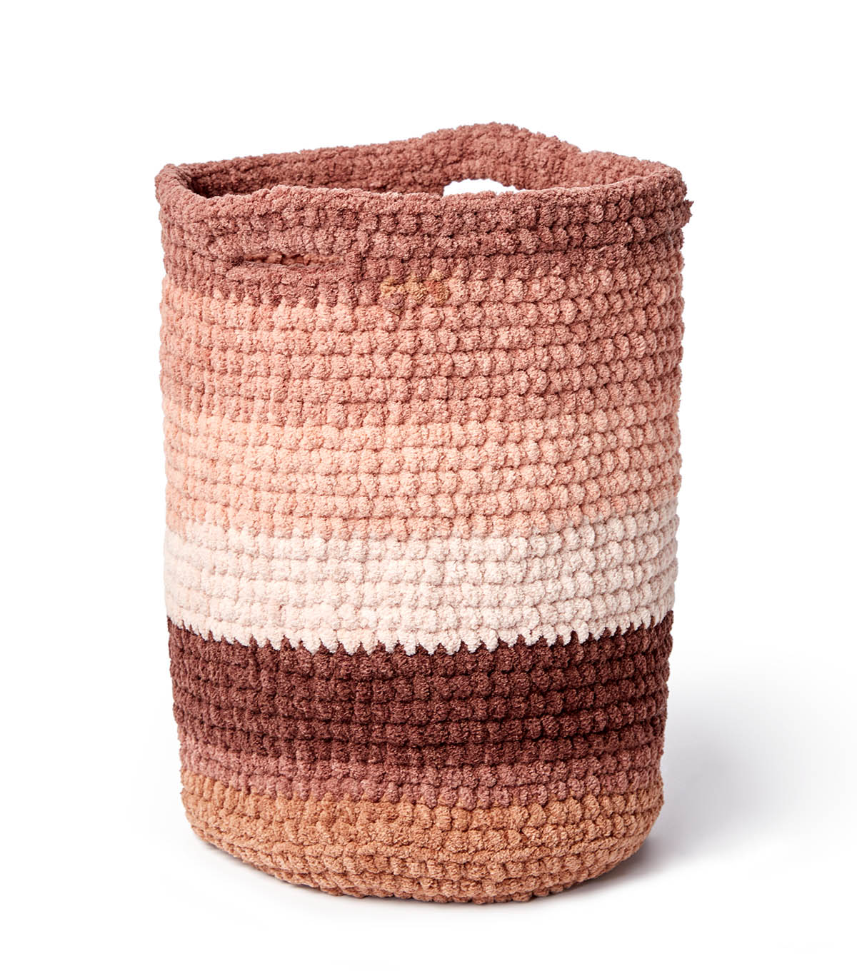 How To Make A Bernat Blanket Crochet Stash Basket JOANN