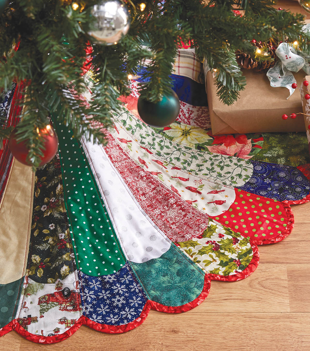 how-to-make-a-48-mixed-colors-quilted-tree-skirt-joann