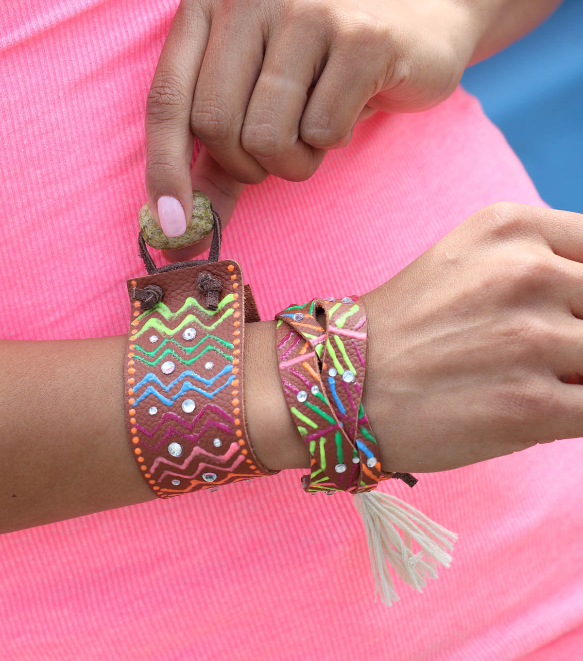 Leather Friendship Bracelets | JOANN